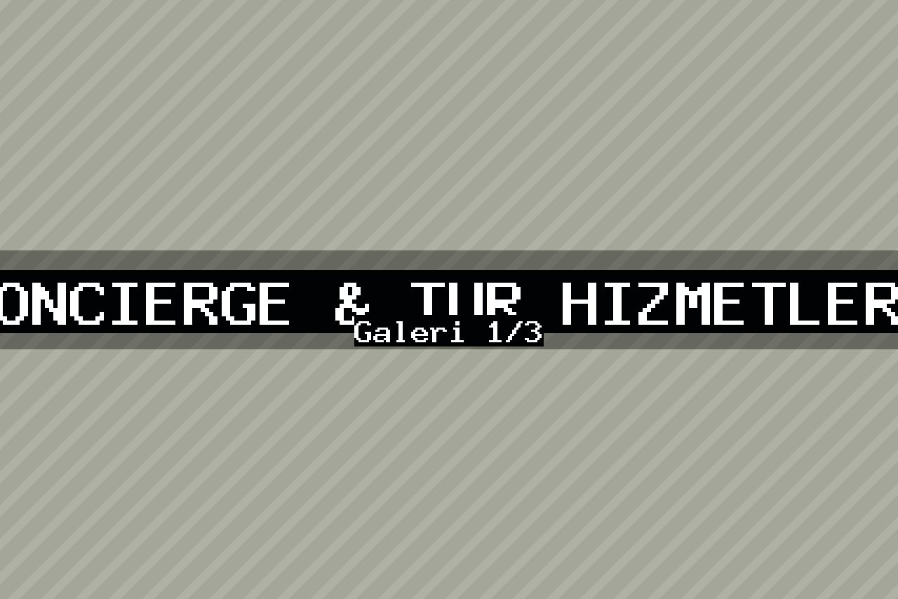 Concierge & Tur Hizmetleri — 1