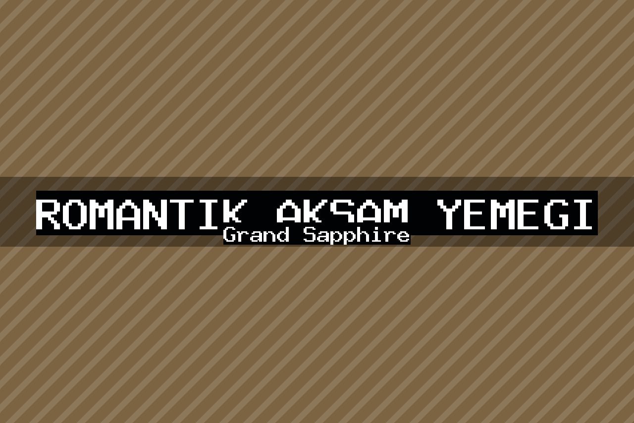 Romantik Akşam Yemeği